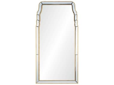 Mirror Home Distressed Gold Leaf 26''W x 50''H Wall Mirror MIH20193DGL
