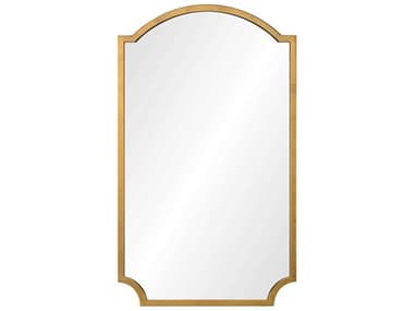 Mirror Home Distressed Gold Leaf 24''W x 40''H Wall Mirror MIH20670DGL