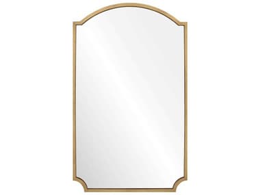 Mirror Home Distressed Gold Leaf 30''W x 50''H Wall Mirror MIH20671DGL