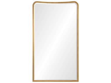 Mirror Home Distressed Gold Leaf 30''W x 52''H Wall Mirror MIH20676DGL