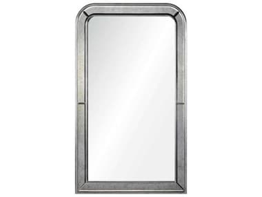Mirror Home Barclay Butera Distressed Silver Leaf 28''W x 46''H Wall Mirror MIHBB2063