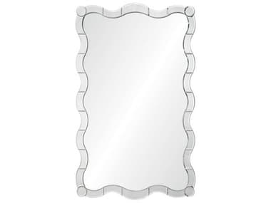 Mirror Home Jamie Drake Cosmo Silver Leaf 30''W x 48''H Wall Mirror MIHJD5012