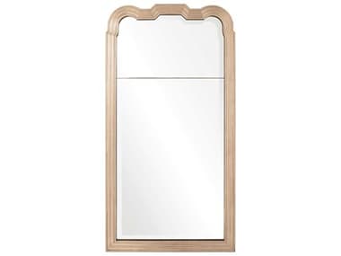 Mirror Home Michael S Smith Roma Silver Leaf / Aged Ebony 26''W x 50''H Wall Mirror MIHMSS4073
