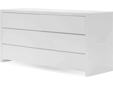 Mobital Blanche/bianca 6 - Drawer Double Dresser MBDREBLANWHIT