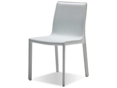 Mobital Fleur Leather Dining Chair MBDCHFLEUWHITCA117