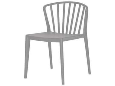 Mobital Windsor Gray Armless Dining Chair MBDCHWINDGREY