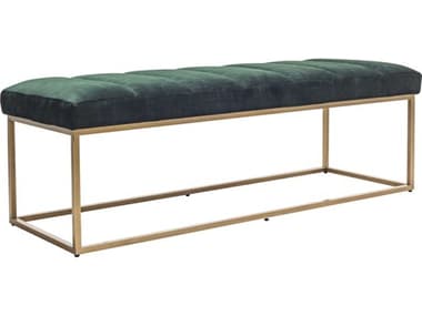 Moe's Home Collection Dark Green Accent Bench MEZT102627