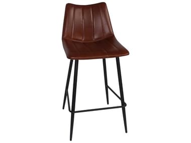 Moe's Home Collection Alibi Brown Side Counter Height Stool (Set of 2) MEUU100203