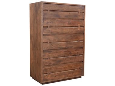 Moe's Home Collection Madagascar Brown Five-Drawers Chest of Drawers MEVE104503