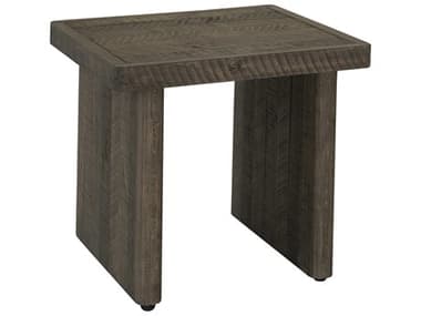 Moe's Home Monterey 21" Square Wood Brown End Table MEFR102629