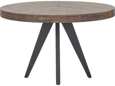 Moe's Home Parq 48&quot; Oval Wood Dining Table METL101014