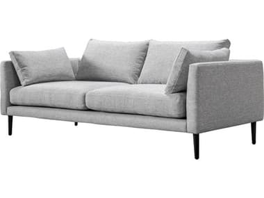 Moe's Home Raval 83" Light Grey Fabric Upholstered Sofa MEWB100429