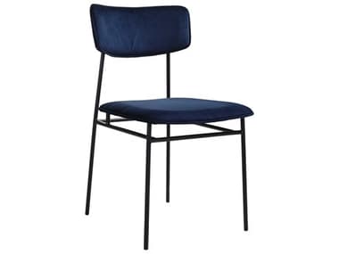 Moe's Home Collection Sailor Blue Side Dining Chair MEEQ101626
