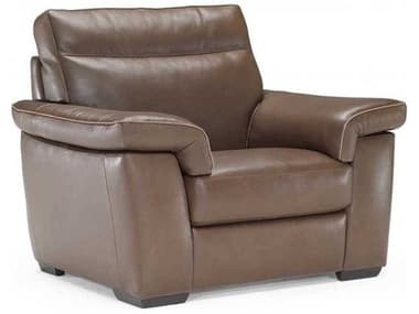 Natuzzi Editions Brivido 42&quot; Leather Upholstered Recliner NTZB757154