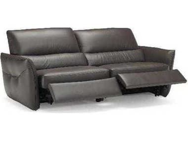 Natuzzi Editions Diego 79" Leather Upholstered Loveseat NTZB842446