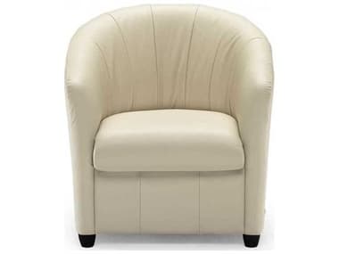 Natuzzi Editions Veronica 31" Leather Accent Chair NTZA835003