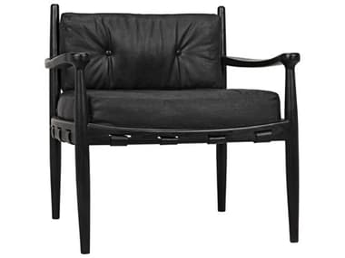 Noir Furniture Charcoal Black Accent Chair NOIAE42CHB