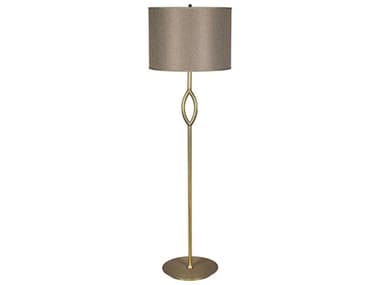 Noir Ridge 67" Tall Antique Brass Floor Lamp NOILAMP515MBSH