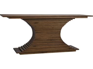 Noir Rectangular Wood Dark Walnut Console Table NOIGCON294DW