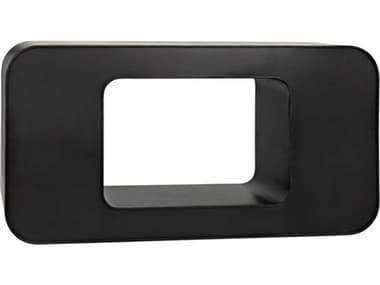 Noir 60" Rectangular Metal Black Console Table NOIGCON320MTB