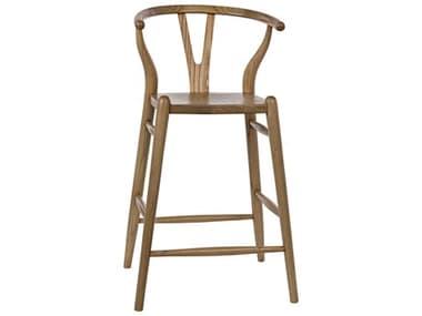 Noir Furniture Zola Natural Side Counter Height Stool NOIAE16NS