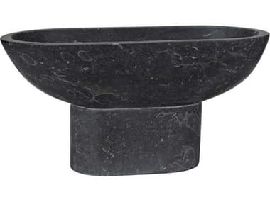 Noir Black Marble Decorative Bowl NOIAM282BM