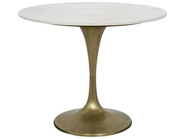 Noir Round Dining Table NOIGTAB514MB36