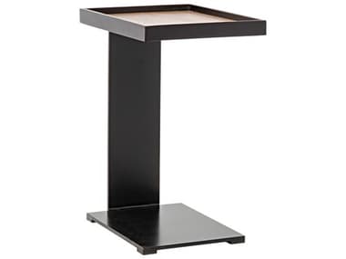 Noir Rectangular Wood Dark Walnut End Table NOIGTAB804MTB