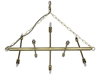 Noir Sperato Brass Chandelier NOILAMP691MB