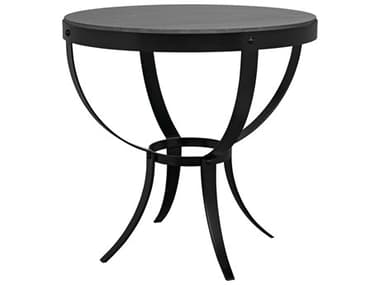 Noir Round End Table NOIGTAB286ML