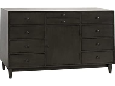 Noir Furniture Living Room Accents Pale Ten-Drawer Triple Dresser NOIGCON179P