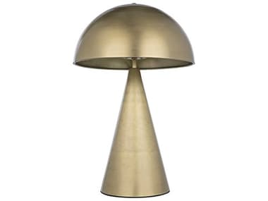 Noir Antique Brass Table Lamp NOILAMP718MB