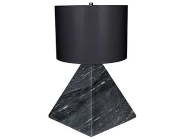 Noir Black Marble Table Lamp NOILAMP755BMSH