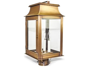 Northeast Lantern Concord 3 - Light Outdoor Post with Clear Glass NL5643ABLT3CLR