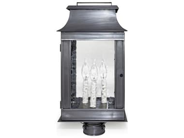 Northeast Lantern Concord 3 - Light Outdoor Post with Clear Seedy Glass NL5643DBLT3CSG