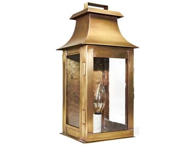 Northeast Lantern Concord 1 - Light 13'' High Outdoor Wall Light with Clear Seedy Glass NL5611ABLT1CSG