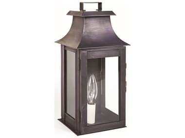 Northeast Lantern Concord 1 - Light 13'' High Outdoor Wall Light with Clear Glass NL5611DBLT1CLR