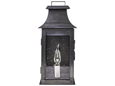 Northeast Lantern Concord 1 - Light 13'' High Outdoor Wall Light with Clear Seedy Glass NL5611DBLT1CSG