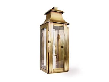 Northeast Lantern Concord 1 - Light 16'' High Outdoor Wall Light with Clear Glass NL5621ABLT1CLR