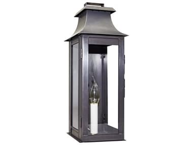 Northeast Lantern Concord 1 - Light 16'' High Outdoor Wall Light with Clear Seedy Glass NL5621DBLT1CSG
