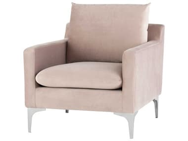 Nuevo Anders 30" Pink Fabric Accent Chair NUEHGSC439