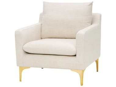 Nuevo Anders 30" Gold Fabric Accent Chair NUEHGSC498