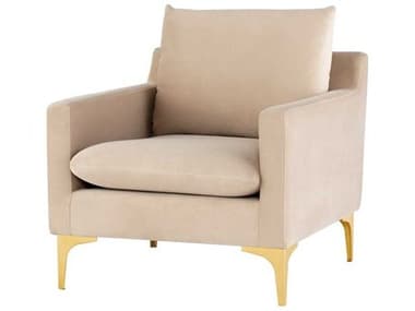 Nuevo Anders 30" Beige Fabric Accent Chair NUEHGSC571