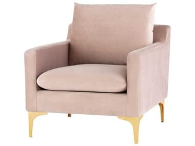 Nuevo Anders 30" Gold Fabric Accent Chair NUEHGSC580