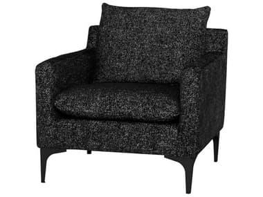Nuevo Anders 30" Black Fabric Accent Chair NUEHGSC810