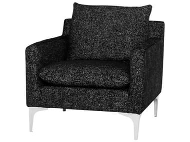 Nuevo Anders 30" Black Fabric Accent Chair NUEHGSC844