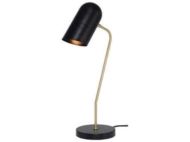 Nuevo Caden Black Brass 11.8'' Desk Lamp NUEHGCO103