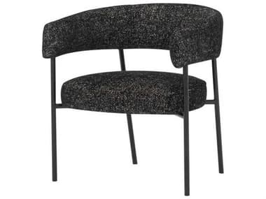 Nuevo Cassia 25" Black Fabric Accent Chair NUEHGSN112