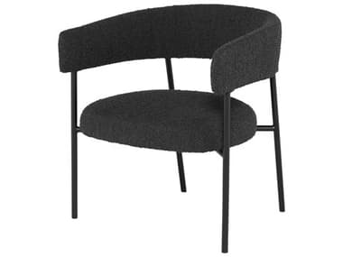 Nuevo Cassia 25" Black Fabric Accent Chair NUEHGSN156