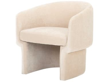 Nuevo Clementine 27" White Fabric Accent Chair NUEHGSC754